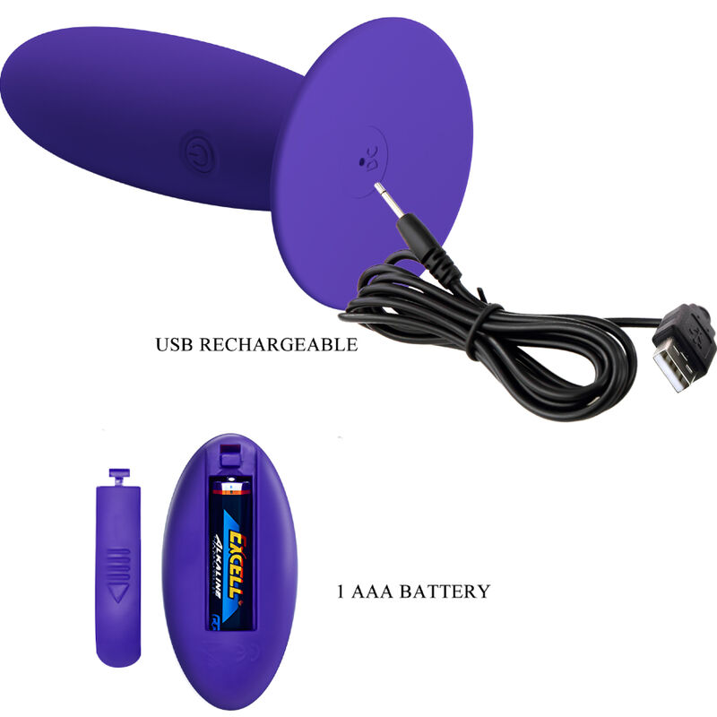 Plug anal vibrant télécommandé — Pretty Love Youth