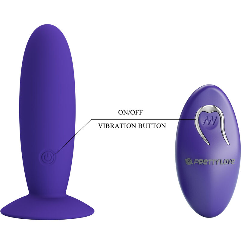 Plug anal vibrant télécommandé — Pretty Love Youth