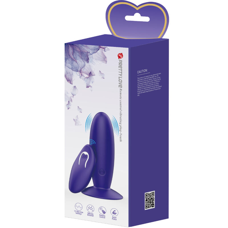 Plug anal vibrant télécommandé — Pretty Love Youth