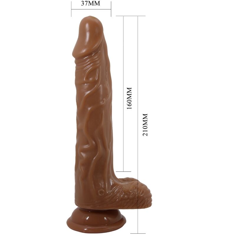 Vibrateur réaliste ventouse télécommandée — BAILE DILDOS
