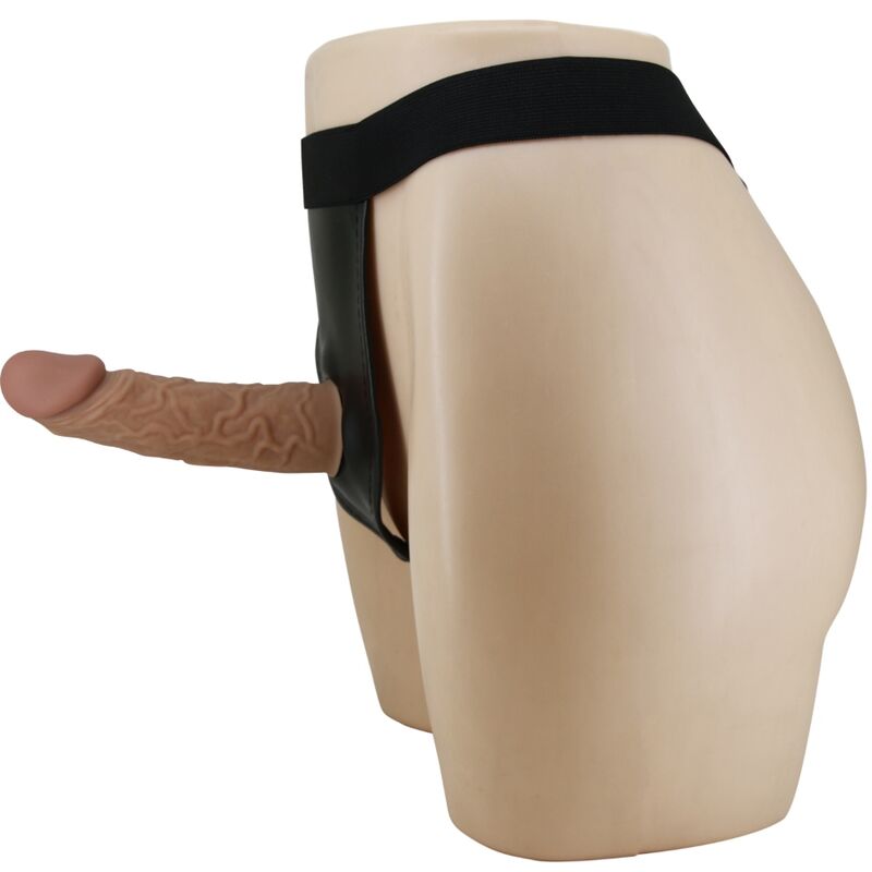 Harnais ceinture réglable avec gode en silicone — PRETTY LOVE