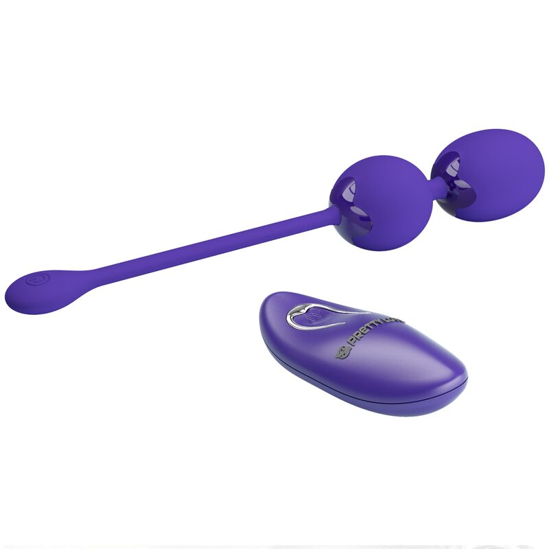 Balles de geisha vibrantes télécommandées — PRETTY LOVE LED