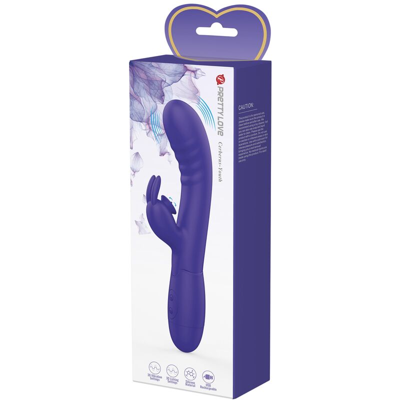 Vibrateur lapin rechargeable 30 modes — PRETTY LOVE YOUTH