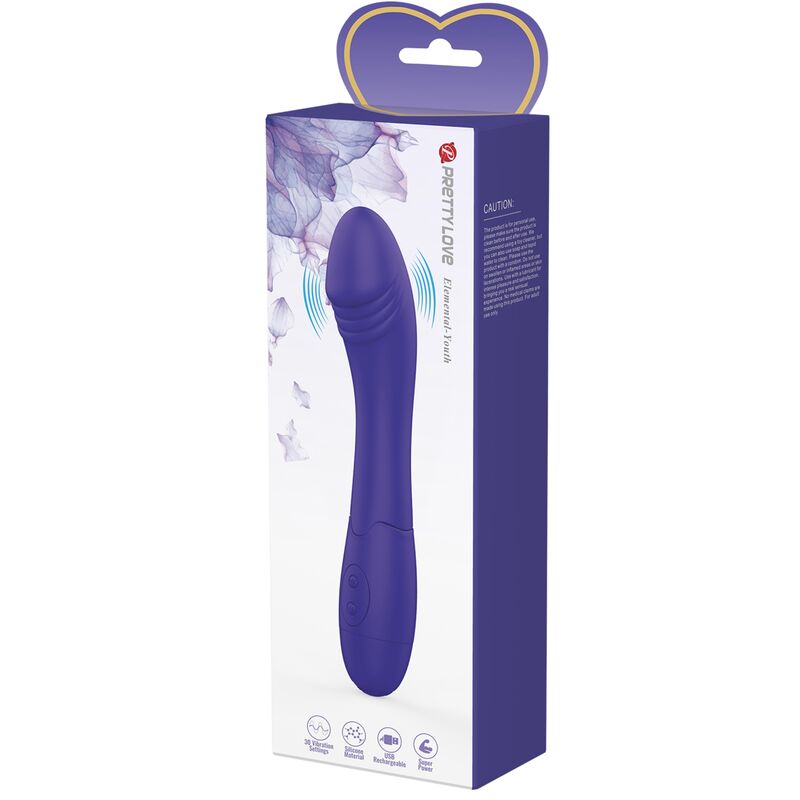 Dildo vibrant violet 30 modes — PRETTY LOVE YOUTH