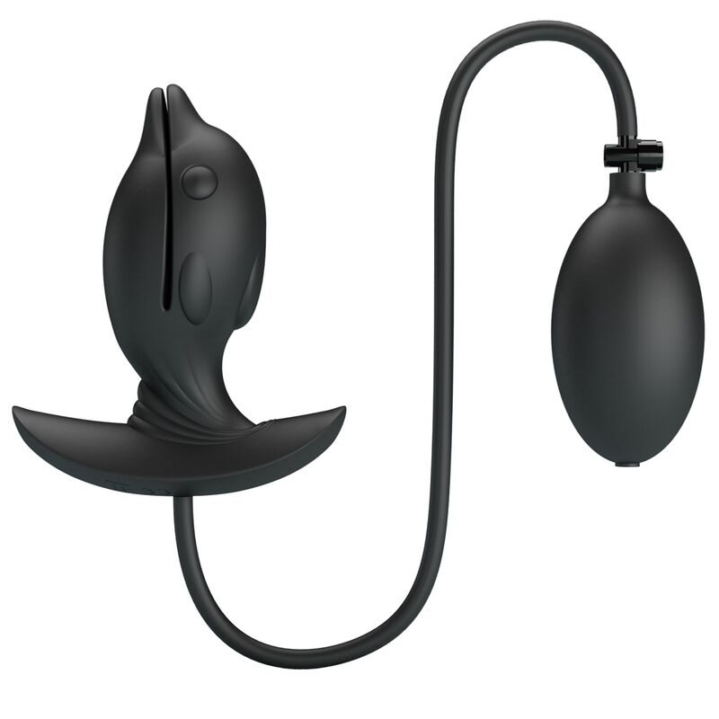 Plug anal gonflable vibrant — PRETTY LOVE BOTTOM