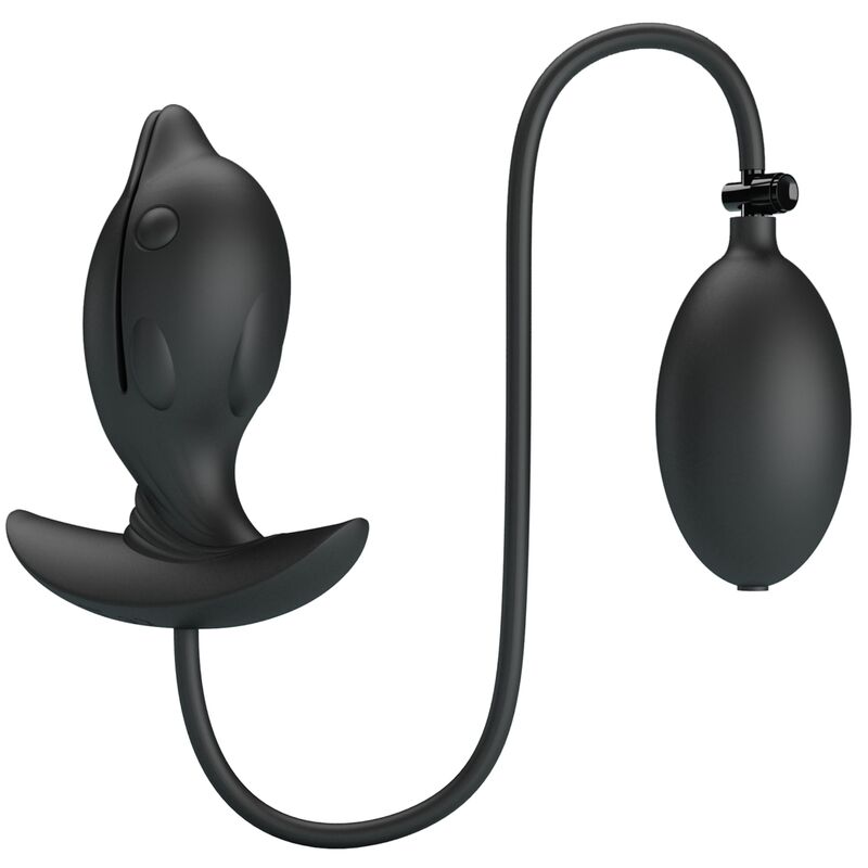 Plug anal gonflable vibrant — PRETTY LOVE BOTTOM