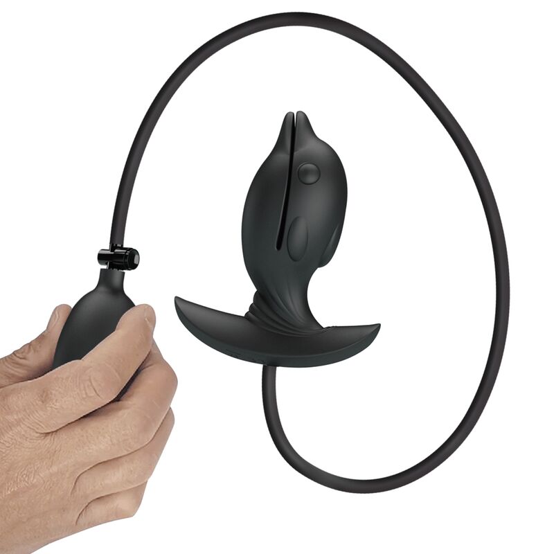 Plug anal gonflable vibrant — PRETTY LOVE BOTTOM
