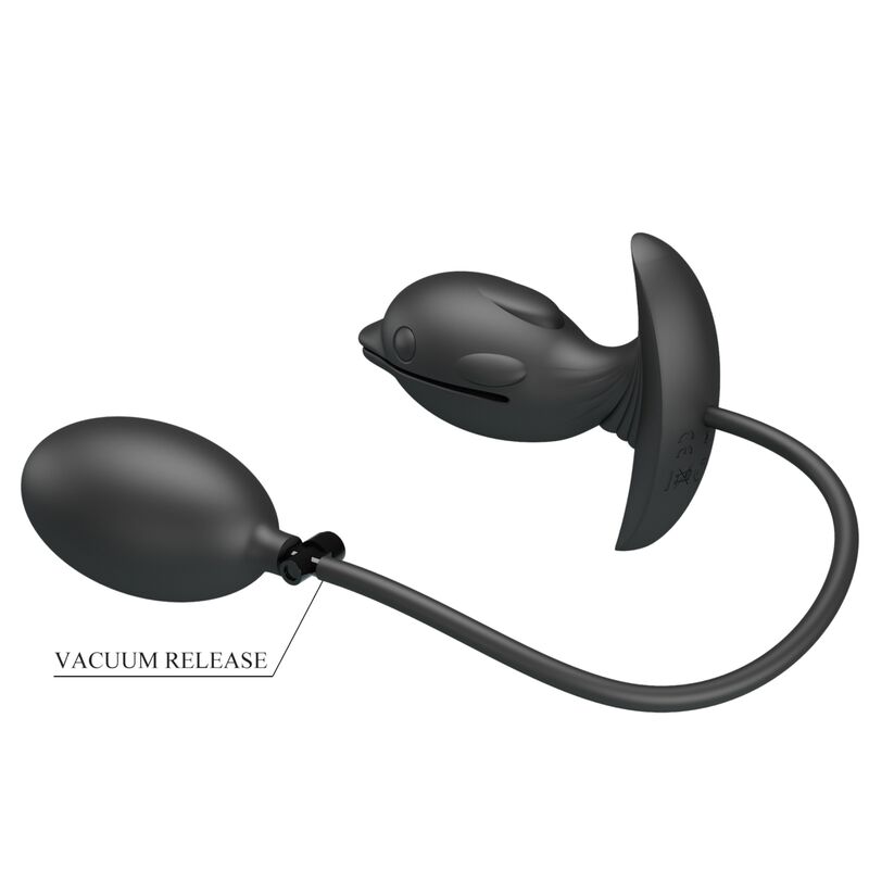 Plug anal gonflable vibrant — PRETTY LOVE BOTTOM