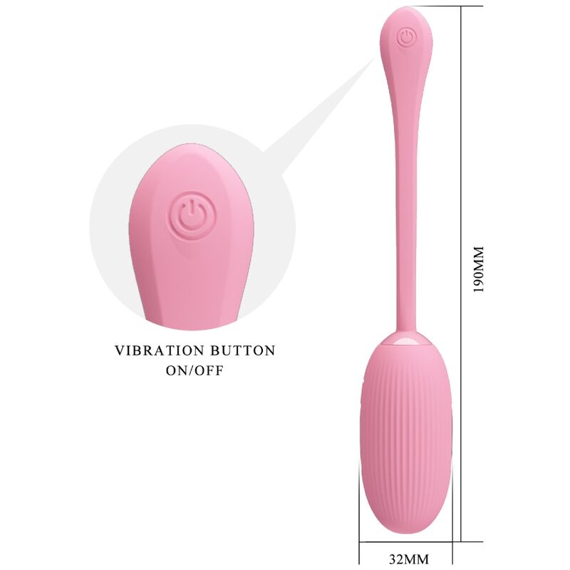 Œuf vibrant connecté rechargeable rose doré — PRETTY LOVE SMART