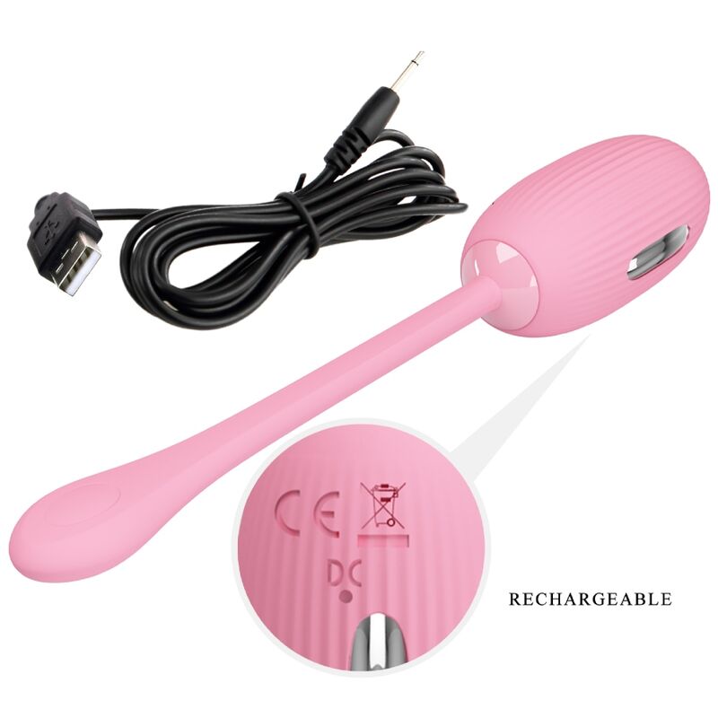 Œuf vibrant connecté rechargeable rose doré — PRETTY LOVE SMART