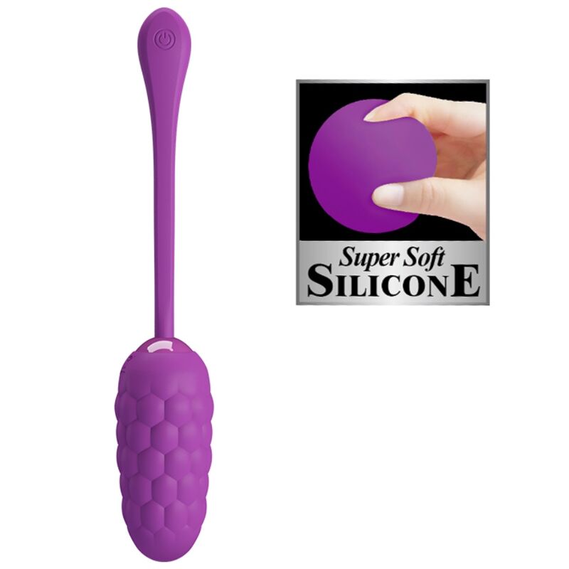 Œuf vibrant texturé rechargeable — PRETTY LOVE SMART