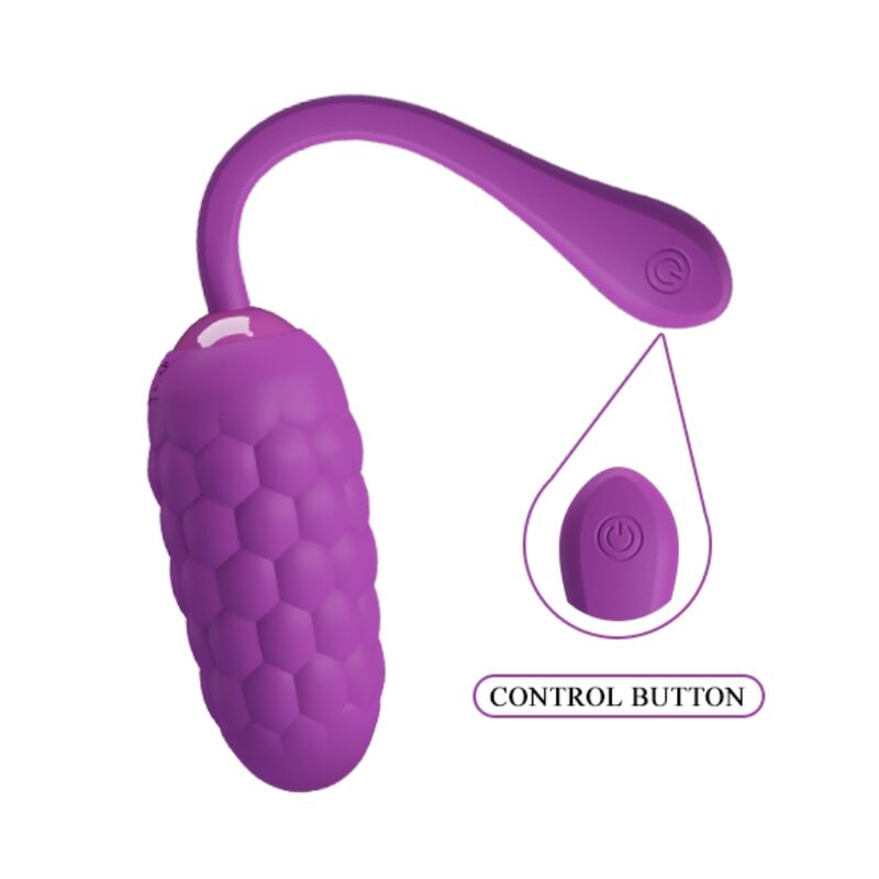 Œuf vibrant texturé rechargeable — PRETTY LOVE SMART