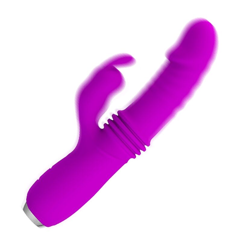 Vibromasseur lapin rechargeable Dorothy Violet — PRETTY LOVE C-TYPE