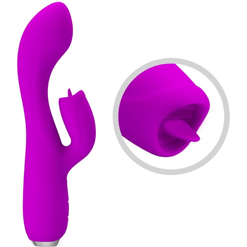 Vibrateur lapin rechargeable imperméable Gloria — PRETTY LOVE C-TYPE