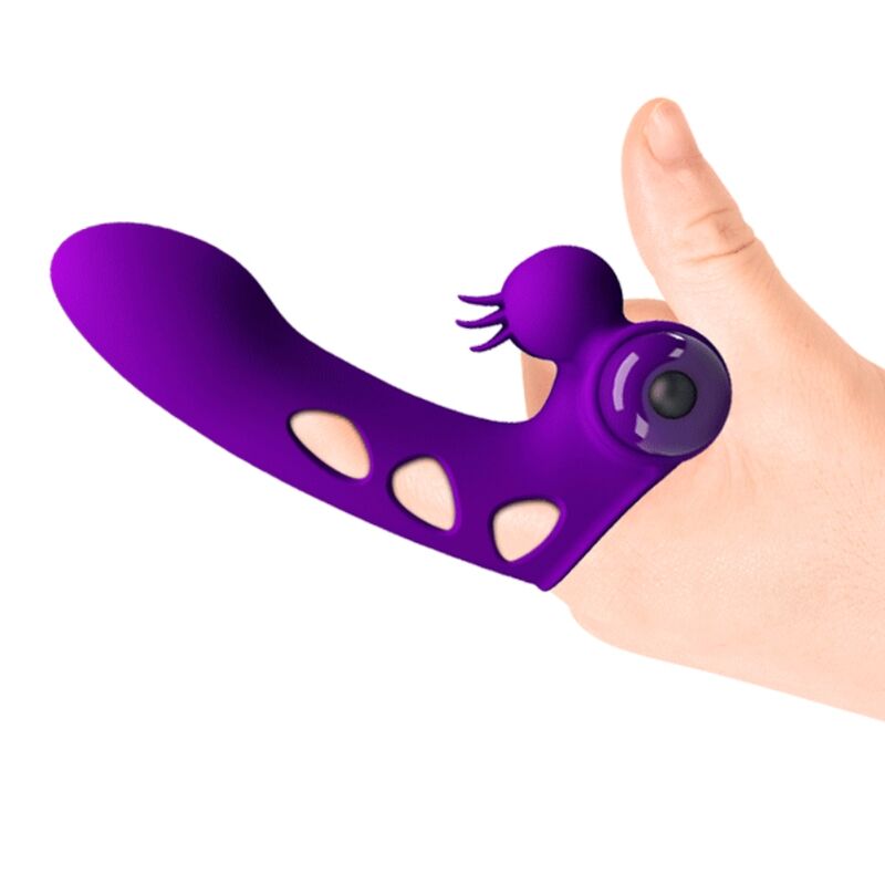 Vibrateur à doigt Orlando violet — PRETTY LOVE PARTY UP