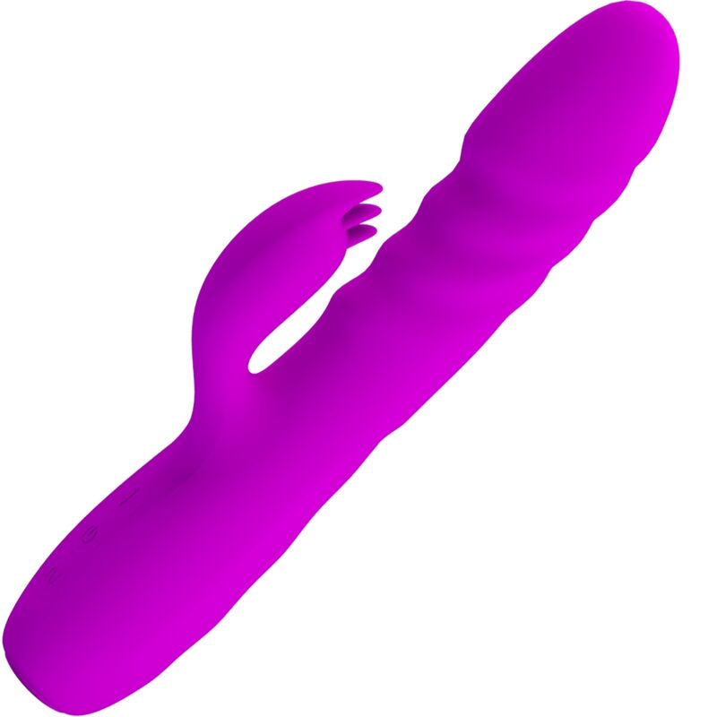Vibrateur lapin rechargeable double stimulation — PRETTY LOVE PARTY UP