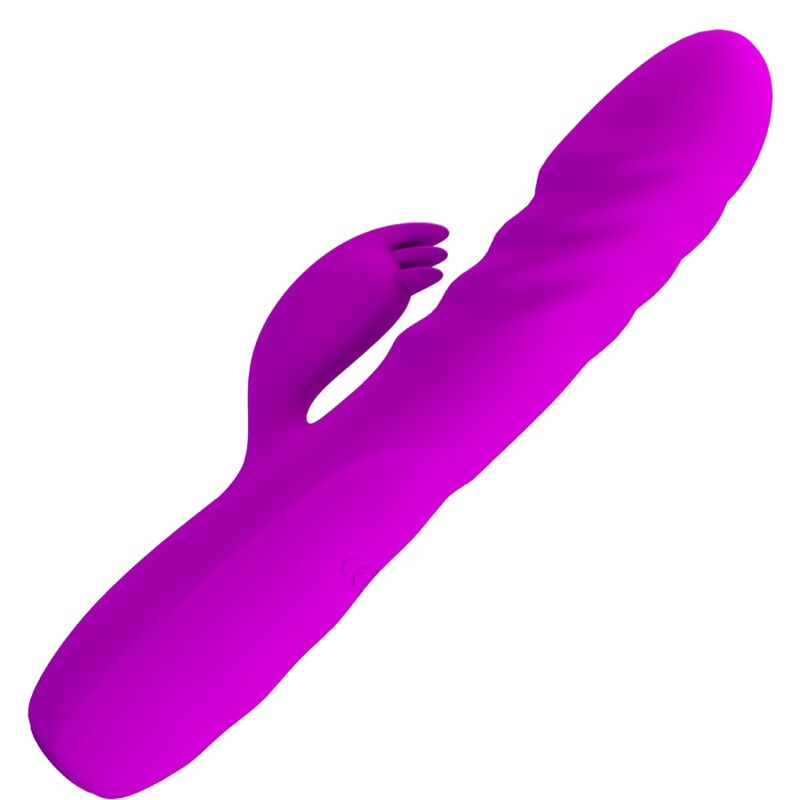 Vibrateur lapin rechargeable double stimulation — PRETTY LOVE PARTY UP
