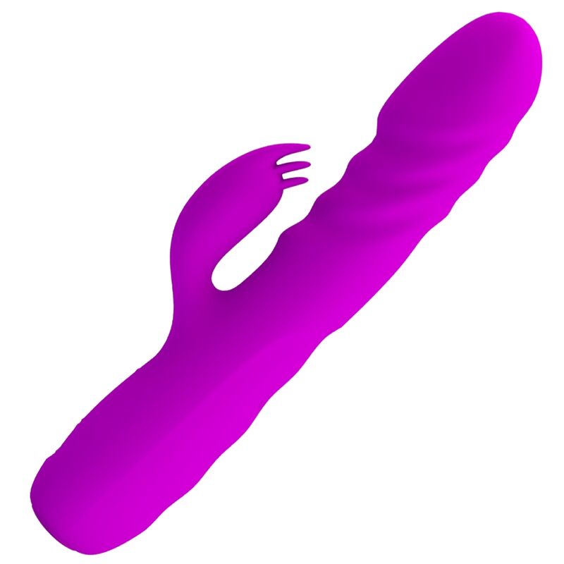 Vibrateur lapin rechargeable double stimulation — PRETTY LOVE PARTY UP
