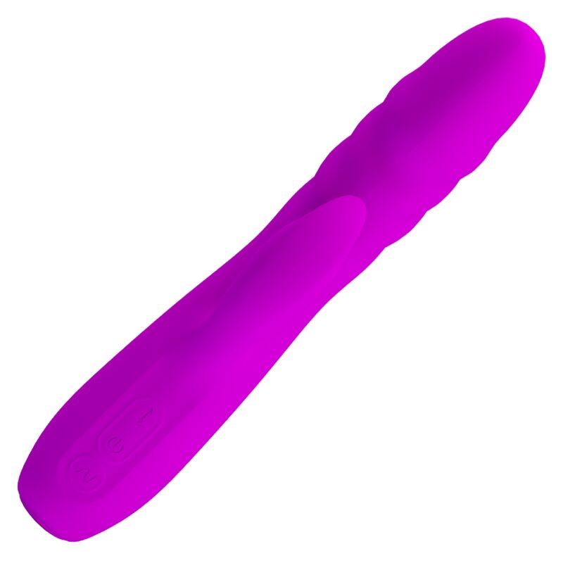Vibrateur lapin rechargeable double stimulation — PRETTY LOVE PARTY UP