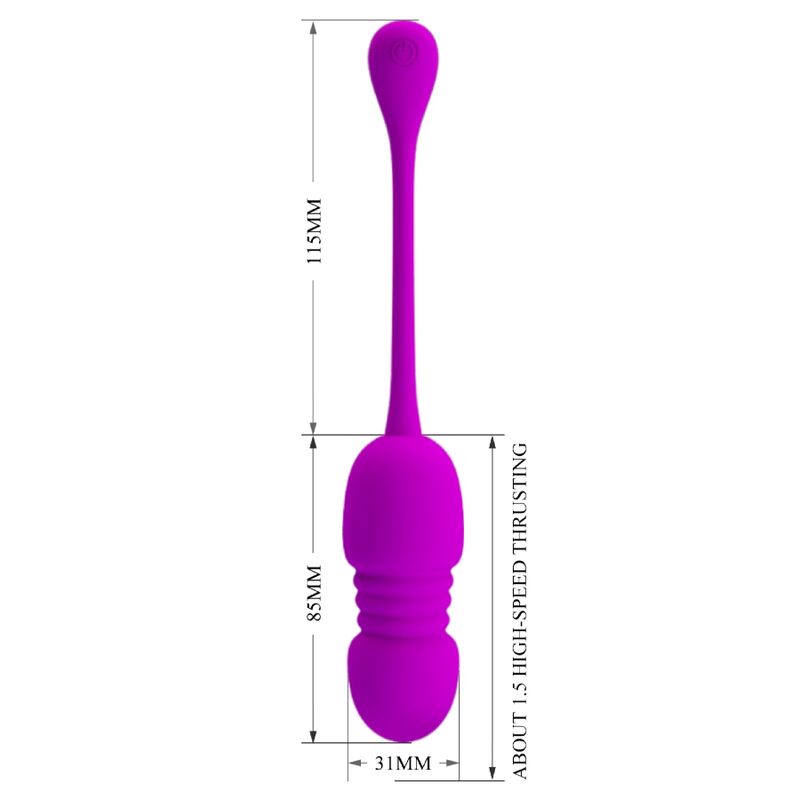 Œuf vibrant rechargeable Callie — PRETTY LOVE C-TYPE