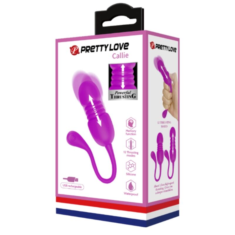 Œuf vibrant rechargeable Callie — PRETTY LOVE C-TYPE