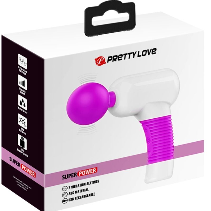 Masseur rechargeable Magic Gum à vibrations puissantes — PRETTY LOVE C-TYPE