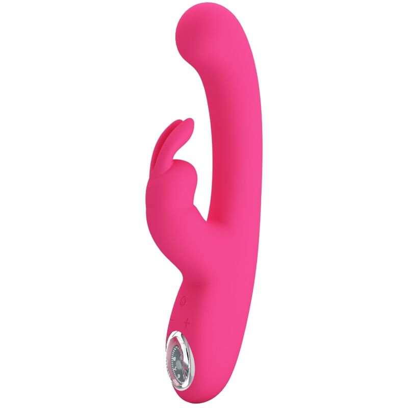 Vibrateur lapin et point G rechargeable en silicone — PRETTY LOVE LED
