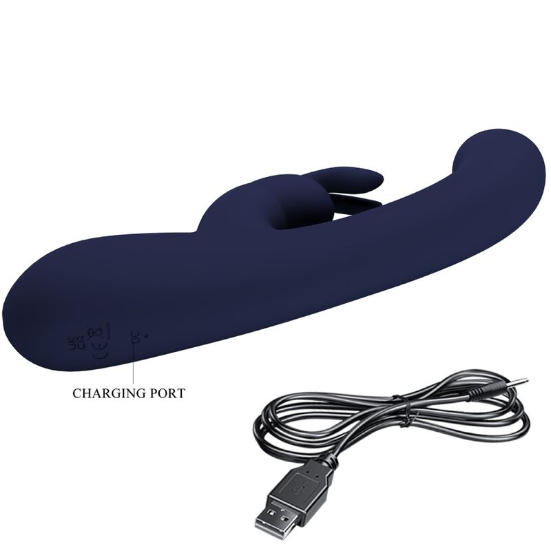Vibromasseur double stimulation Lamar — PRETTY LOVE LED