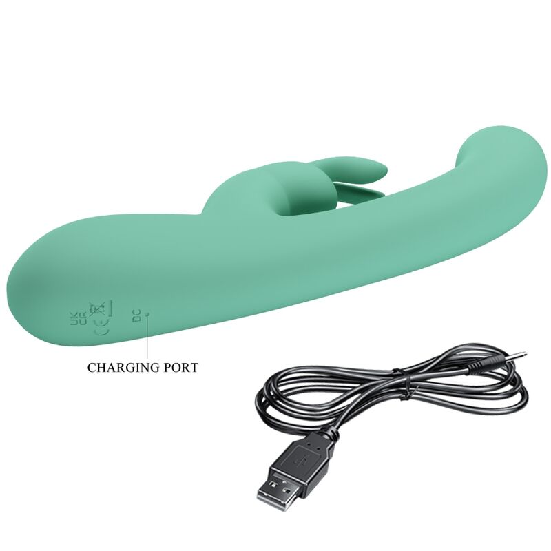 Vibrateur lapin et point G rechargeable — PRETTY LOVE LED