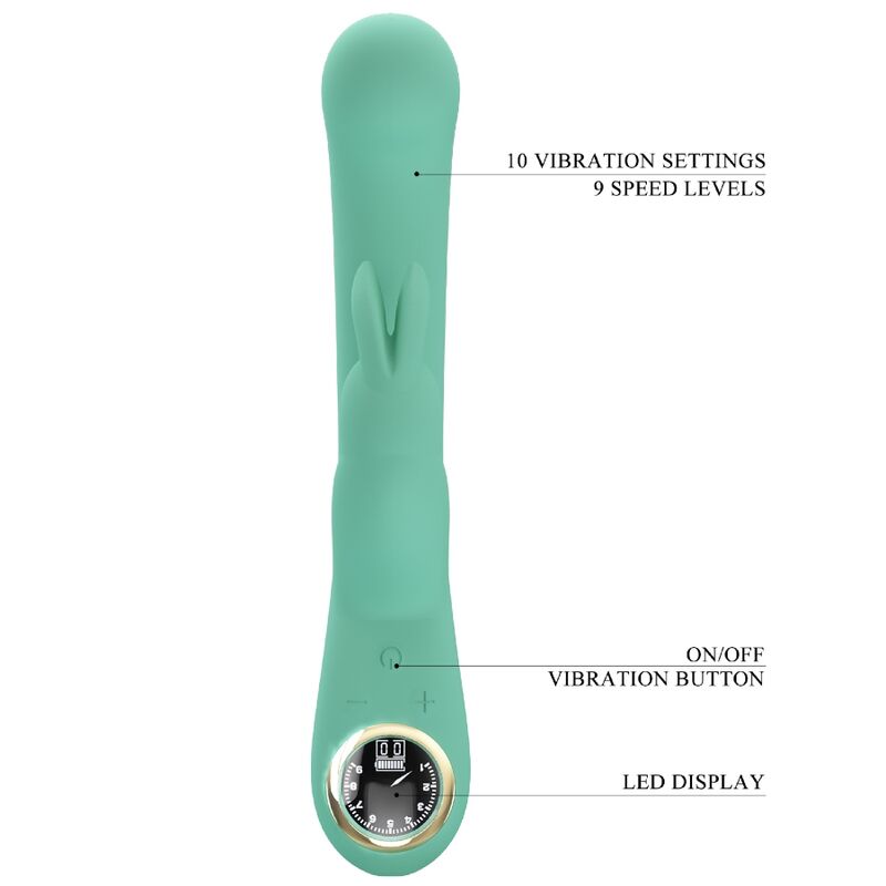 Vibrateur lapin et point G rechargeable — PRETTY LOVE LED
