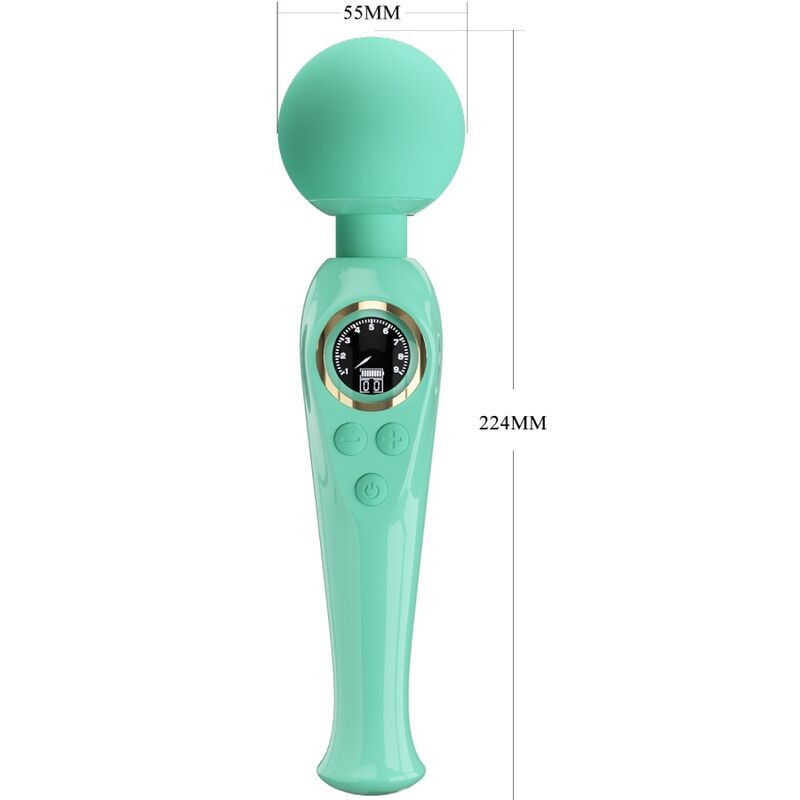 Baguette vibrante verte Skyler — PRETTY LOVE LED