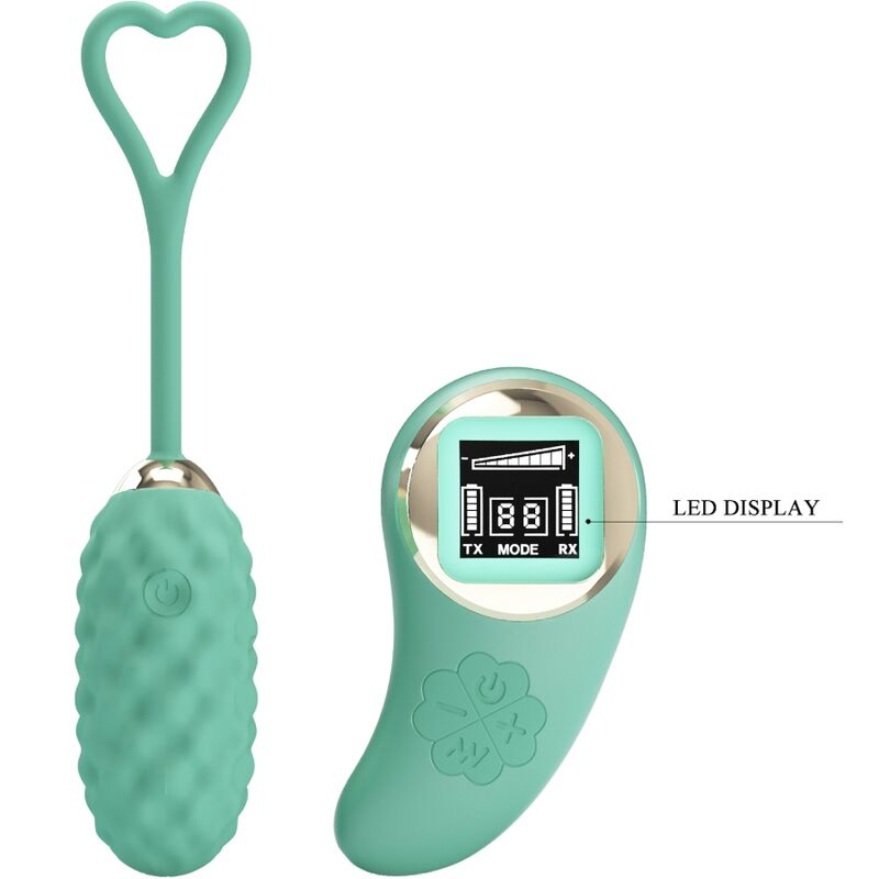 Oeuf vibrant télécommandé — PRETTY LOVE LED