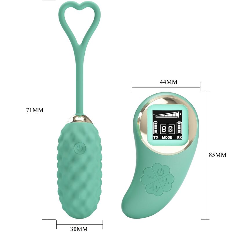 Oeuf vibrant télécommandé — PRETTY LOVE LED