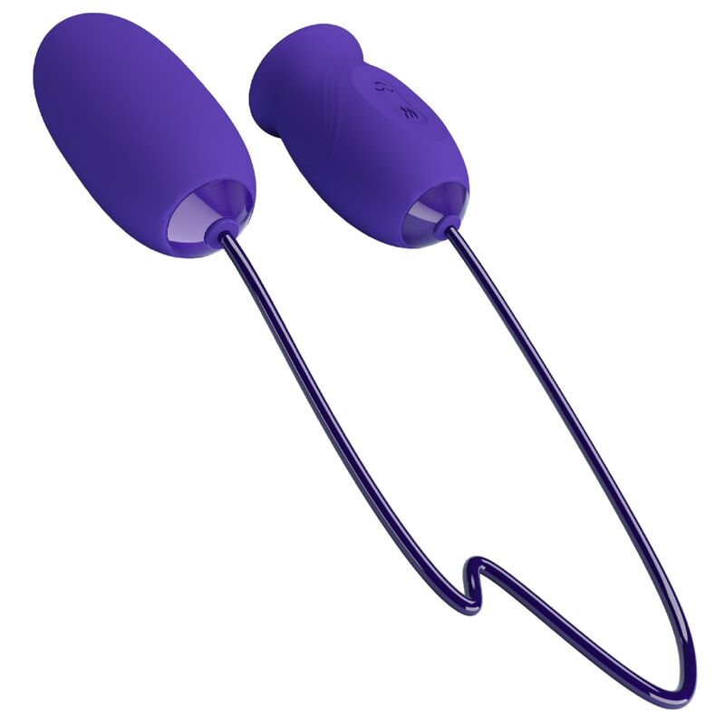 Œuf vibrant rechargeable à double stimulation — PRETTY LOVE YOUTH