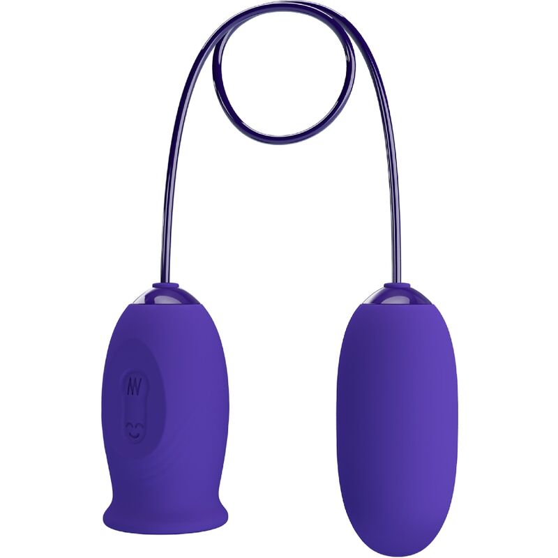 Œuf vibrant rechargeable à double stimulation — PRETTY LOVE YOUTH