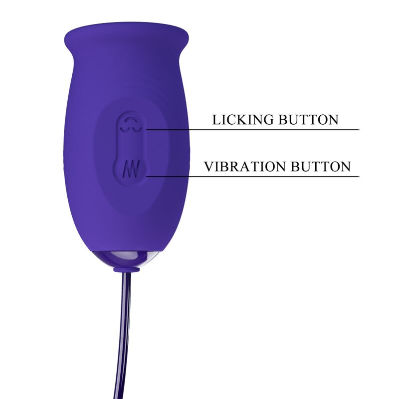 Œuf vibrant rechargeable à double stimulation — PRETTY LOVE YOUTH