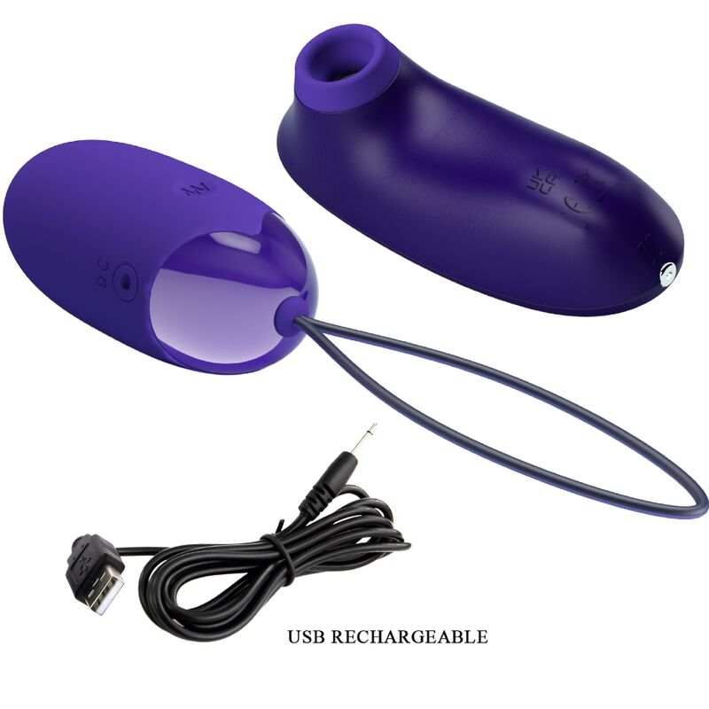 Stimulateur vibrant et œuf portable — Pretty Love Youth