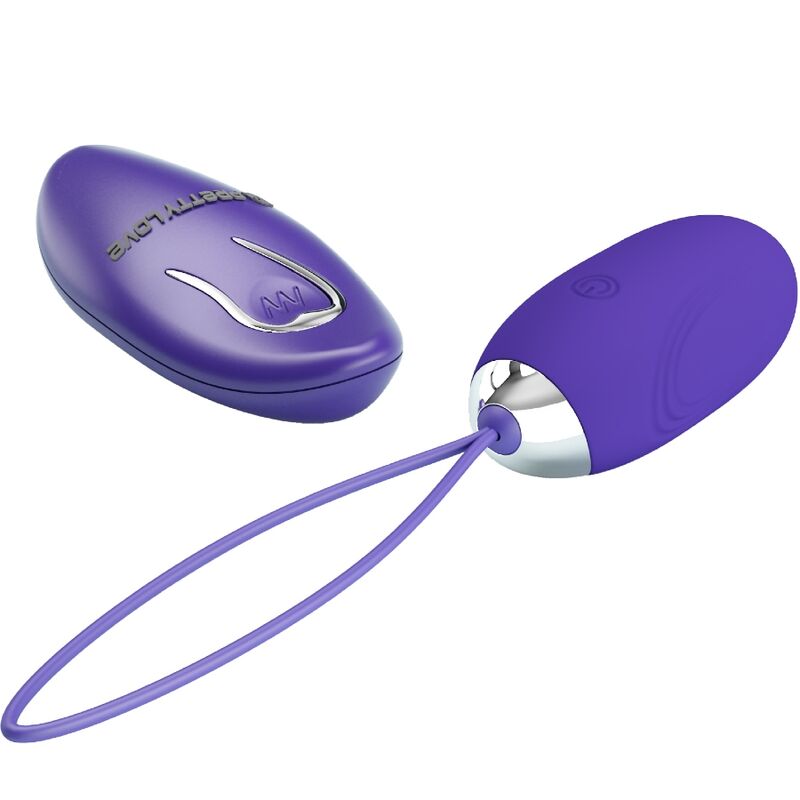 Œuf vibrant télécommandé violet — PRETTY LOVE YOUTH