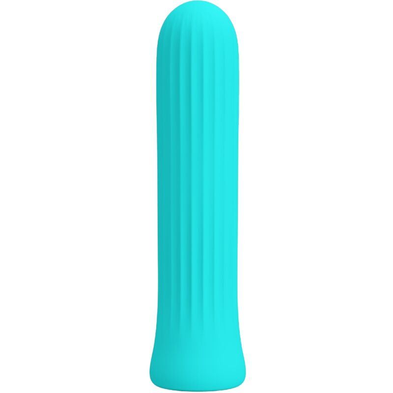 Stimulateur vibrant rechargeable en silicone bleu — PRETTY LOVE C-TYPE