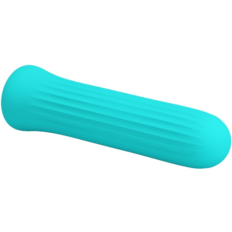 Stimulateur vibrant rechargeable en silicone bleu — PRETTY LOVE C-TYPE