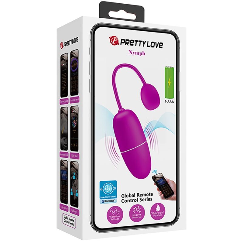 Œuf vibrant connecté nymphe — PRETTY LOVE BOTTOM