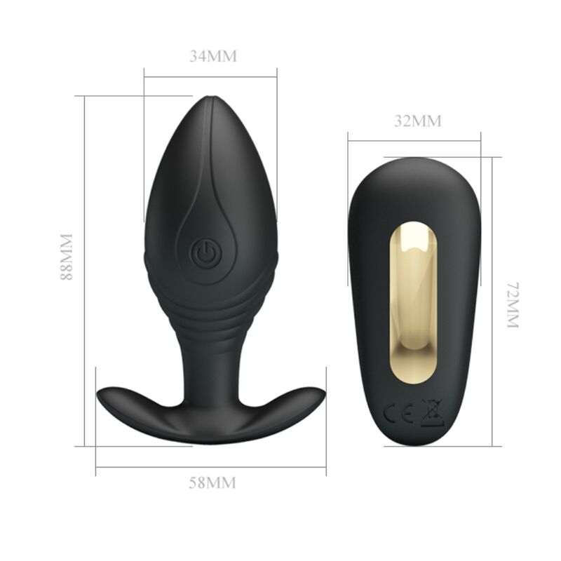 Plug anal vibrant Regina rechargeable — Pretty Love Bottom