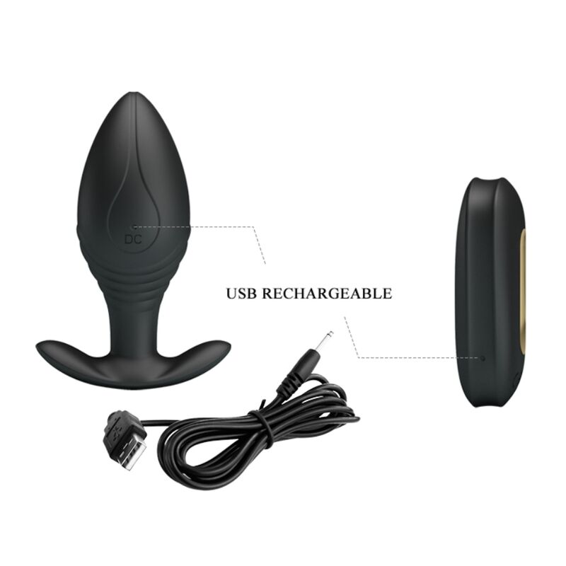 Plug anal vibrant Regina rechargeable — Pretty Love Bottom