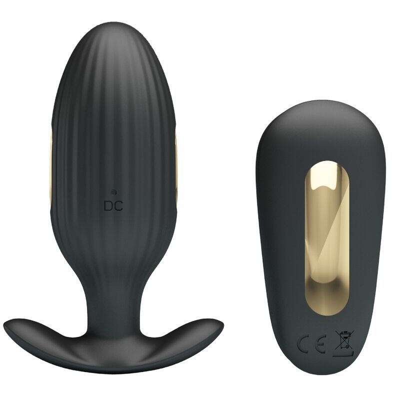 Plug anal vibrant et e-stim rechargeable — Pretty Love Bottom