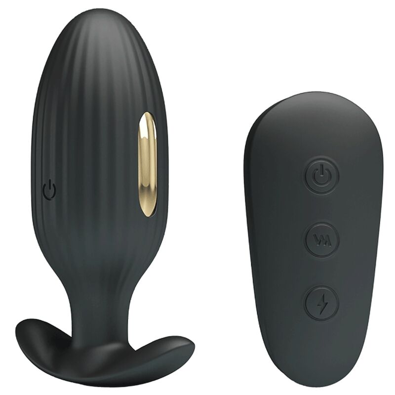Plug anal vibrant et e-stim rechargeable — Pretty Love Bottom