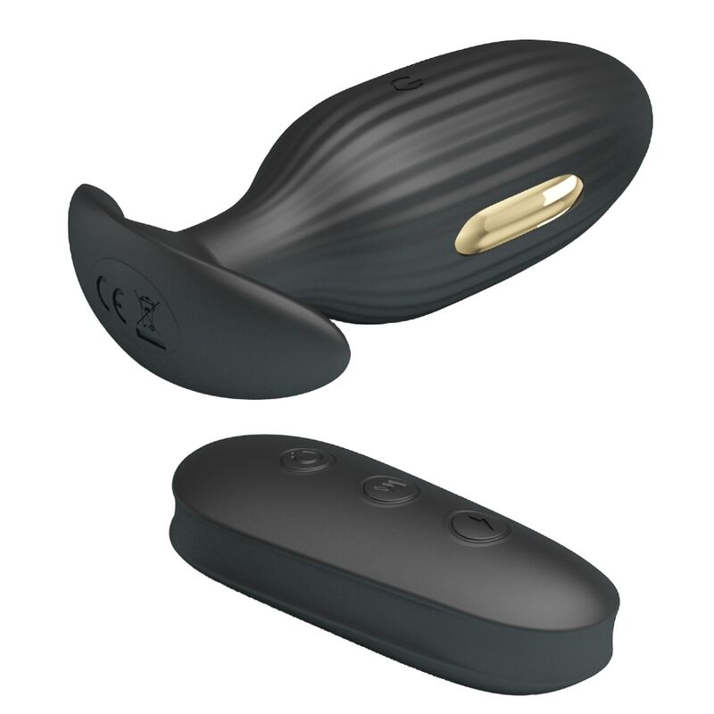 Plug anal vibrant et e-stim rechargeable — Pretty Love Bottom