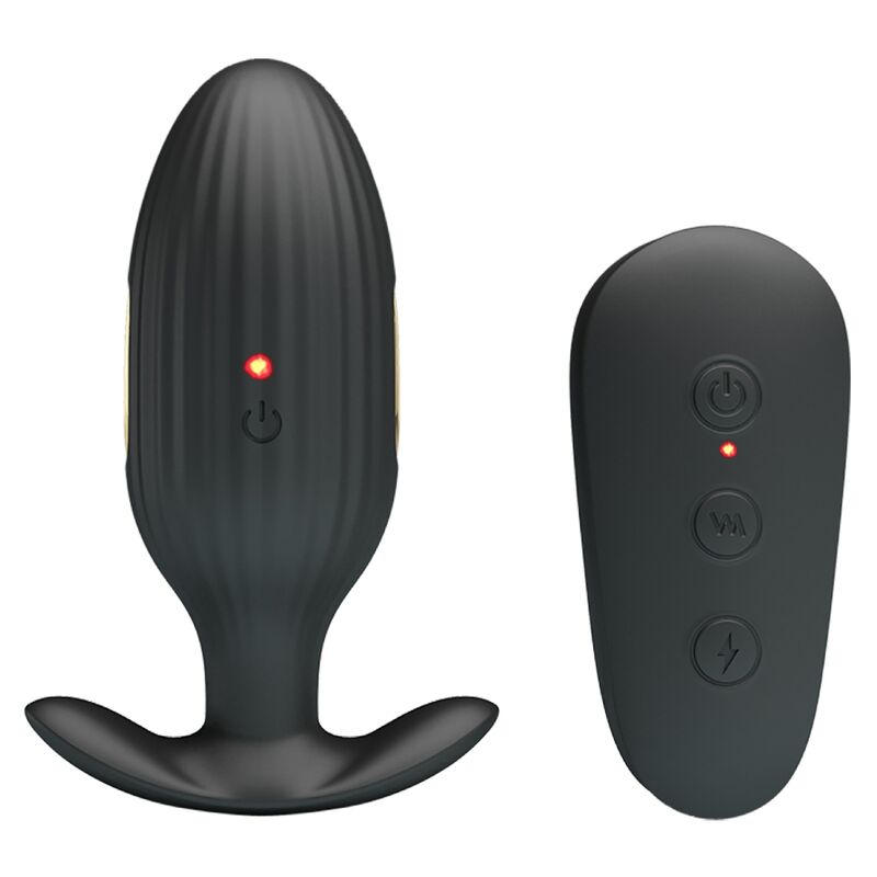 Plug anal vibrant et e-stim rechargeable — Pretty Love Bottom