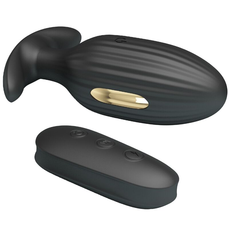Plug anal vibrant et e-stim rechargeable — Pretty Love Bottom