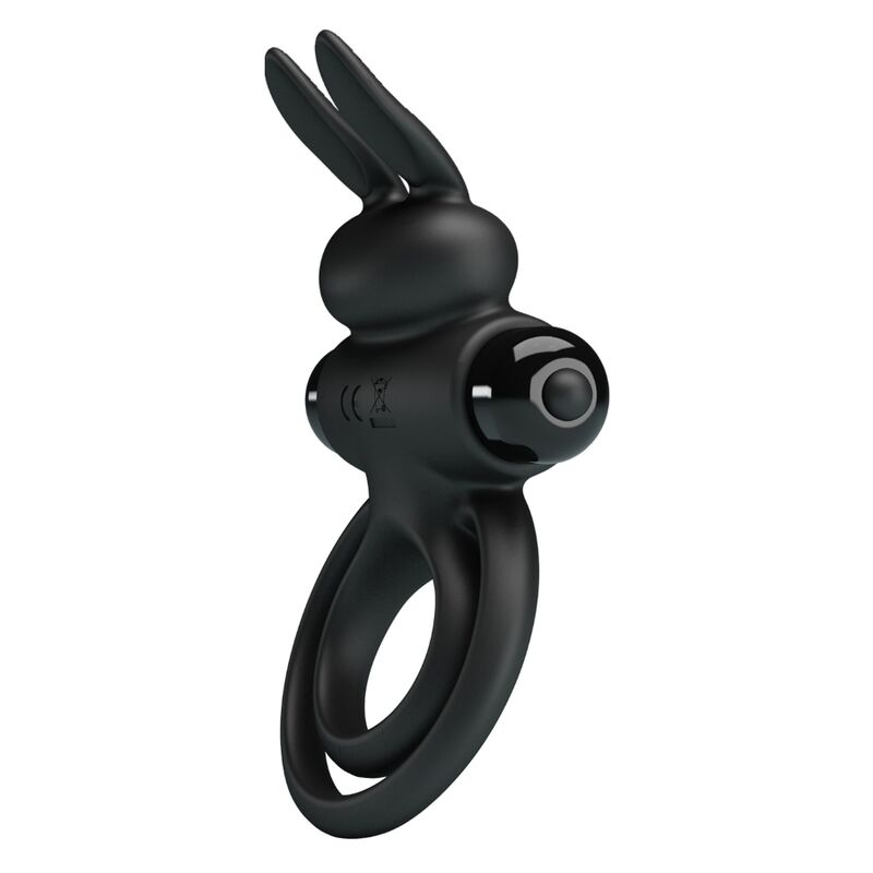 Anneau pénien vibrant lapin double stimulation — PRETTY LOVE PARTY UP