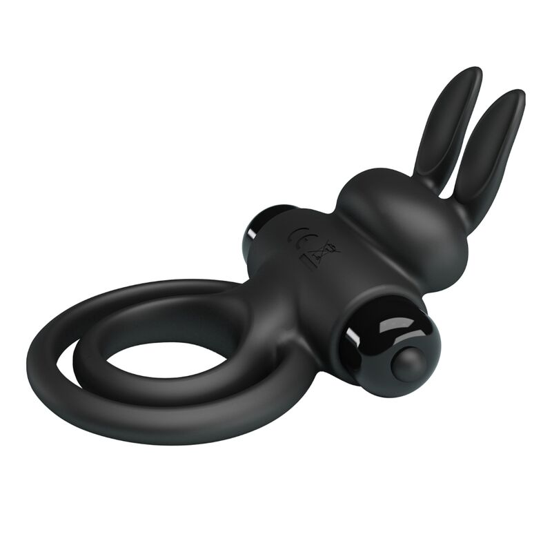 Anneau pénien vibrant lapin double stimulation — PRETTY LOVE PARTY UP